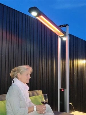 Kantelbare Infrarood Terrasverwarmer 3 Kantelbare Infrarood Terrasverwarmer - Afbeelding 3