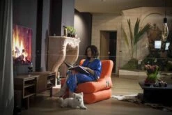 Beach Lounge Ligzetel 39 Beach Lounge Ligzetel -Zwembad Spul Winkel Beach Lounge ligzetel Orange 04 scaled 1