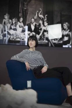 Beach Lounge Ligzetel 37 Beach Lounge Ligzetel -Zwembad Spul Winkel Beach Lounge ligzetel navy scaled 1