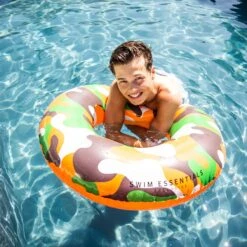 SWIM ESSENTIALS Camouflage Zwemband 7 SWIM ESSENTIALS Camouflage Zwemband -Zwembad Spul Winkel Camouflage zwemband 03