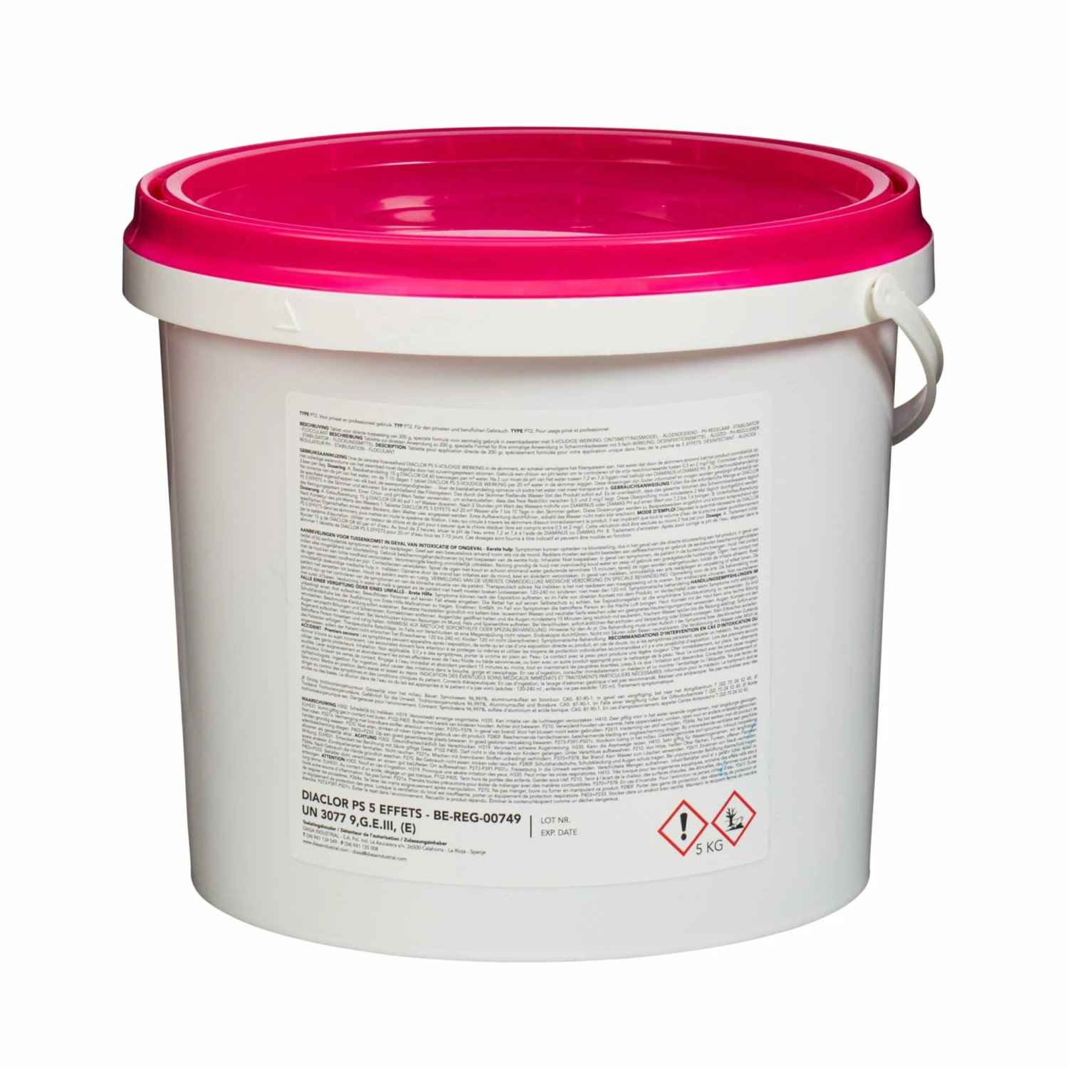 Chloortabletten Multi 4 In 1 5kg 3 Chloortabletten Multi 4 In 1 5kg - Afbeelding 3