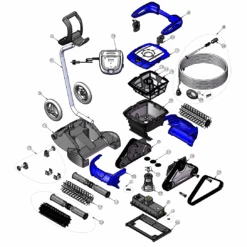 Zodiac Cyclon X – Filtermand -Zwembad Spul Winkel Cyclon X PRO spare parts