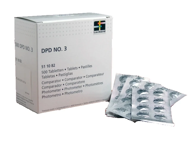 Lovibond DPD 3 Doos 500st 1 Lovibond DPD 3 Doos 500st