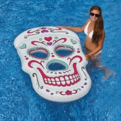 Drijvende Matras Mexicaans Masker -Zwembad Spul Winkel Drijvende matras Mexicaans masker