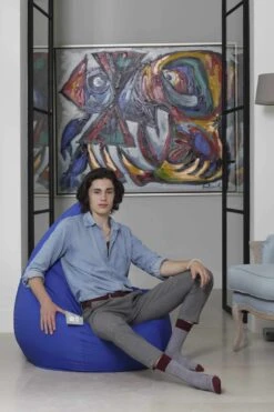 Dropseat Zitzak -Zwembad Spul Winkel Dropseat zitzak blauw 02 scaled 1