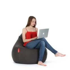 Dropseat Zitzak -Zwembad Spul Winkel Dropseat zitzak donker grijs 02 scaled 1