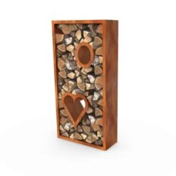 Egura Cortenstaal Houtopslag -Zwembad Spul Winkel Egura Cortenstaal houtopslag 05