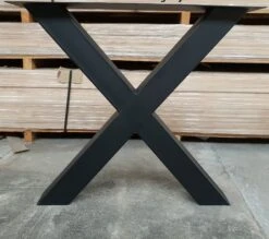 Eikenhouten Tafel -Zwembad Spul Winkel Eikenhouten tafel x tafelpoot