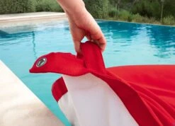 Fatboy Original Floatzac -Zwembad Spul Winkel FATBOY floatzac pool close up 2 RED2019