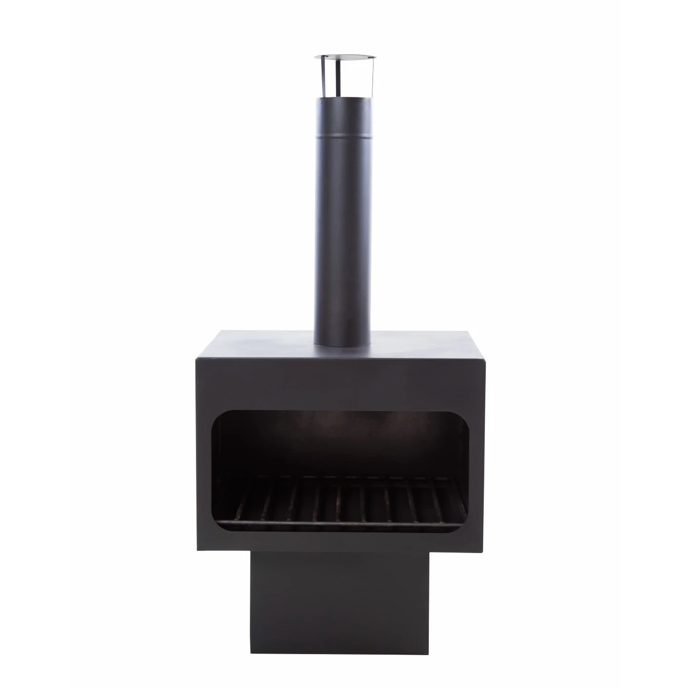 Vuurhaard Fireplace Jersey XL Zwart/roest 2 Vuurhaard Fireplace Jersey XL Zwart/roest - Afbeelding 2