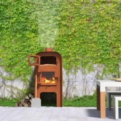 Gap Tuinhaard Met Pizzaoven -Zwembad Spul Winkel Forno Gap tuinhaard 03