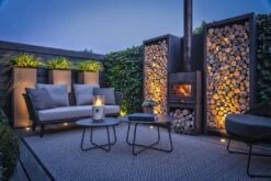 Stig Tuinhaard -Zwembad Spul Winkel Forno houtopslag zwart 1