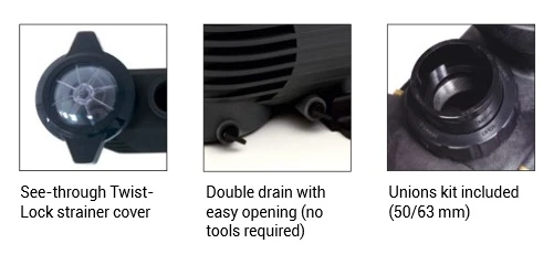 Hayward K Flo Zwembadpomp 2 Hayward K Flo Zwembadpomp - Afbeelding 2