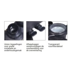 Hayward Tri Star Pomp MF -Zwembad Spul Winkel Hayward Tri Star eigenschappen