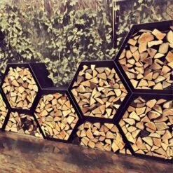 Honni Houtopslag 6 Hoek -Zwembad Spul Winkel Honni houtopslag 6 hoek 09