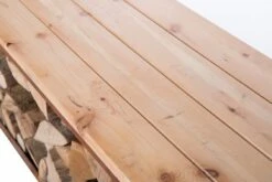 Houtopslag Bank Tyr -Zwembad Spul Winkel Houtopslag bank tyr 120cm 03