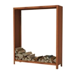 Houtopslag Muurbevestiging H 180cm -Zwembad Spul Winkel Houtopslag muur montage 180cm 04