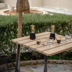 Humble One Outdoor Tafellamp -Zwembad Spul Winkel Humble one outdoor black sfeer 03