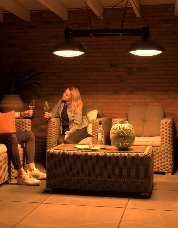 IR Hang Straler Bright Indus II Hangstraler 3000 2 IR Hang Straler Bright Indus II Hangstraler 3000 - Afbeelding 2