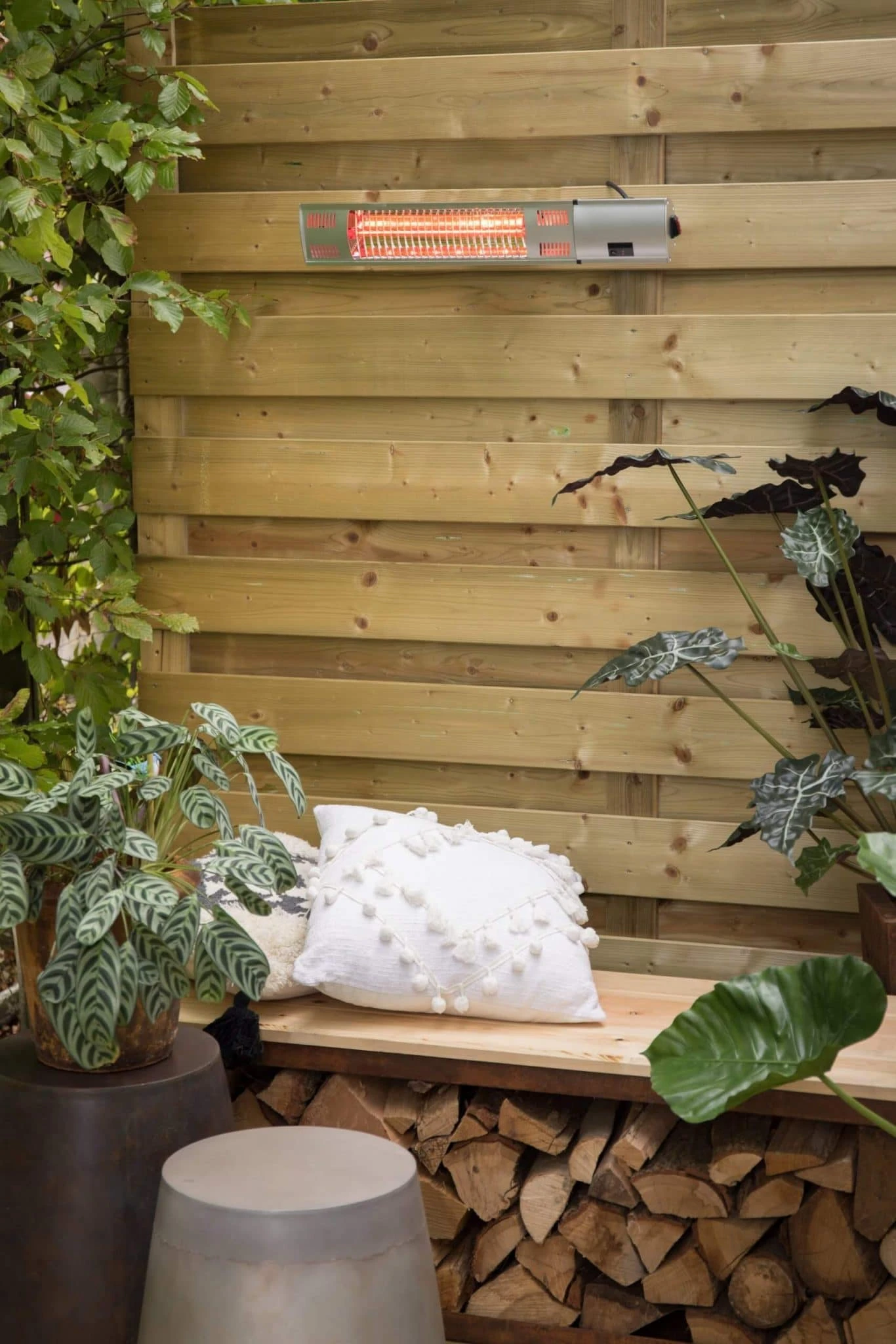 IR Wandstraler Ultra Silver Wall 2000 2 IR Wandstraler Ultra Silver Wall 2000 - Afbeelding 2