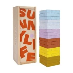SunnyLife Jenga Toren Tumbling Tower Klein
