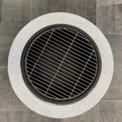 Kunststof Betonlook Vuurschaal 14 Kunststof Betonlook Vuurschaal -Zwembad Spul Winkel Kunststof betonlook vuurschaal BBQ grillrooster