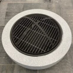 Kunststof Betonlook Vuurschaal 17 Kunststof Betonlook Vuurschaal -Zwembad Spul Winkel Kunststof betonlook vuurschaal BBQ vonk rooster