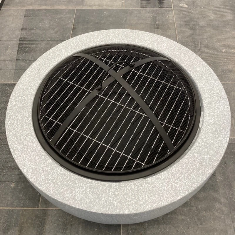 Kunststof Betonlook Vuurschaal 9 Kunststof Betonlook Vuurschaal - Afbeelding 9