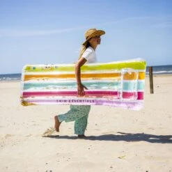 Luxe Luchtbed Met Glitters -Zwembad Spul Winkel Luxe luchtbed met glitters 03