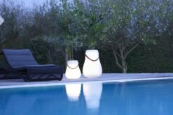 Luxx Bloempot LED Met Luidspreker -Zwembad Spul Winkel Luxx bloempot LED 12