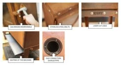 Piquia Tuin Kachel Met 4 Poten 14 Piquia Tuin Kachel Met 4 Poten -Zwembad Spul Winkel Piquia product eigenschappen