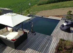 Pooltrainer Zwem Trainer -Zwembad Spul Winkel Pooltrainer grijs