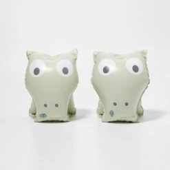 SunnyLife Zwembandjes Voor Kinderen Cookie The Croc Light Khaki