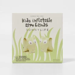 SunnyLife Zwembandjes Voor Kinderen Cookie The Croc Light Khaki -Zwembad Spul Winkel S41FBCRC 2