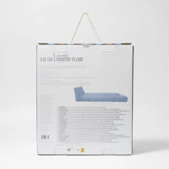SunnyLife Luxe Lie-On Lounger Float Le Weekend Navy -Zwembad Spul Winkel S41LLNVY 4