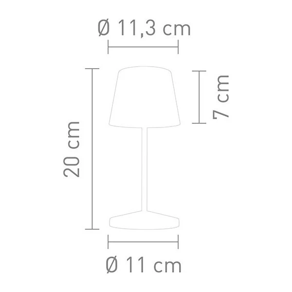 Villeroy & Boch Seoul 2.0 Aluminium Tafellamp 10 Villeroy & Boch Seoul 2.0 Aluminium Tafellamp - Afbeelding 10