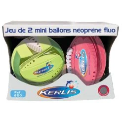 Set 2 Mini Ballen Neopreen Fluo