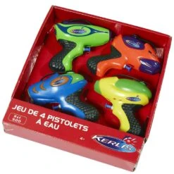 Set 4 Waterpistolen 5 Set 4 Waterpistolen -Zwembad Spul Winkel Set 4 waterpistolen 3