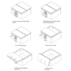 Spa Cover Caddy -Zwembad Spul Winkel Spa Cover Caddy 08