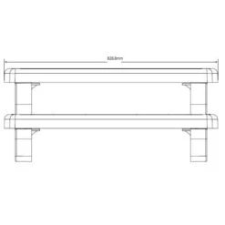 Spa Trap Grijs -Zwembad Spul Winkel Spa trap grijs afmetingen