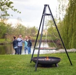 Vuurschaal Firepit Salo -Zwembad Spul Winkel Statief Barbecue Tripod 02