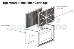 Hayward Tigershark Filter Frame 6 Hayward Tigershark Filter Frame -Zwembad Spul Winkel TIGSHRKFILTF