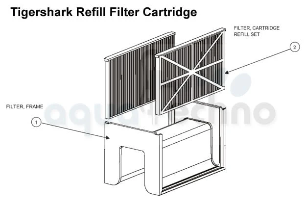 Hayward Tigershark Filter Frame 3 Hayward Tigershark Filter Frame - Afbeelding 3