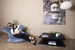 Velvet Zitzak 19 Velvet Zitzak -Zwembad Spul Winkel Velvet zitzak grijs 02 scaled 1