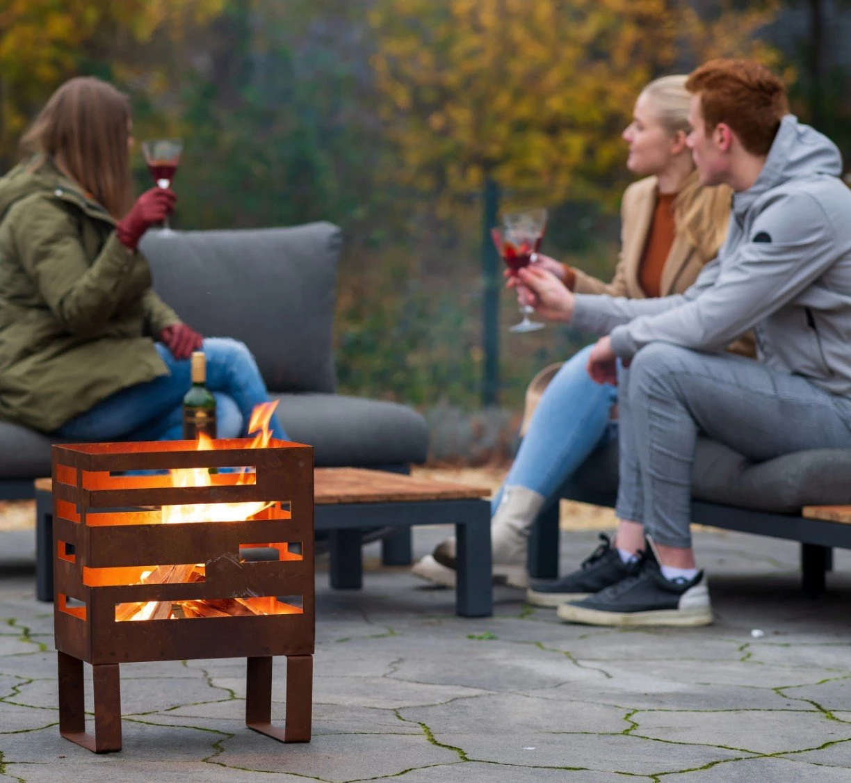 Vuurkorf Modern Madison 2 Vuurkorf Modern Madison - Afbeelding 2