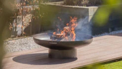 Vuurschaal Firepit Oulu 80cm -Zwembad Spul Winkel Vuurschaal firepit oulu 80cm in tuin