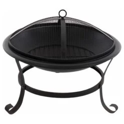 Vuurschaal Met Afdekrooster 51cm