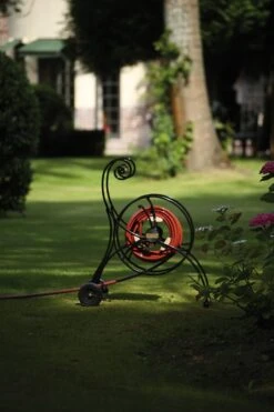 EPDM Rubber Tuinslang -Zwembad Spul Winkel Waterette EPDM rubber tuinslang rood