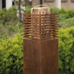 Boomstam Fakkel 13 Boomstam Fakkel -Zwembad Spul Winkel Zweedse fakel houder 1