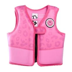 SWIM ESSENTIALS Roze Panter Zwembandjes -Zwembad Spul Winkel Zwemvest roze panter